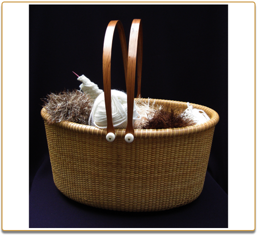 Oval -Sharon's Knitting Basket