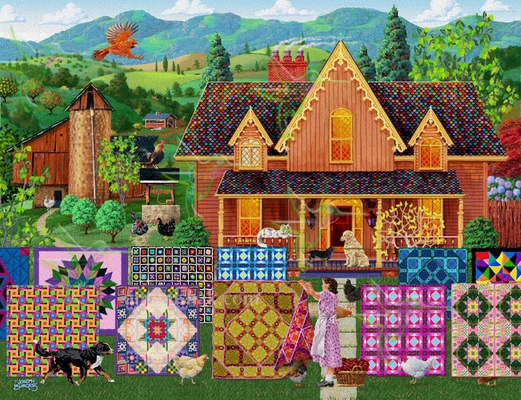  606 Morning Day Quilts 